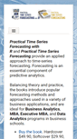 Mobile Screenshot of forecastingbook.com